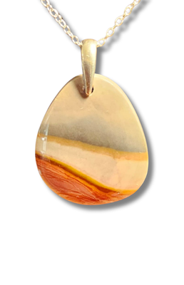 Polished cabochon gemstones