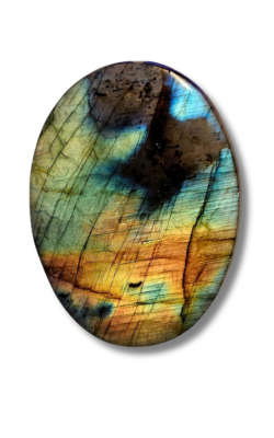 Labradorite - Bronze & Plue
