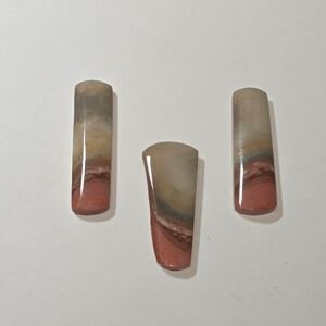 Desert Picture Jasper Pendant and Earring Set