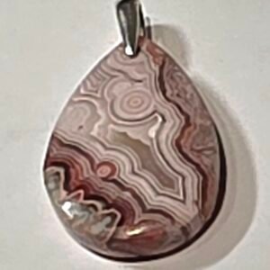 Crazy Lace Agate - Teardrop